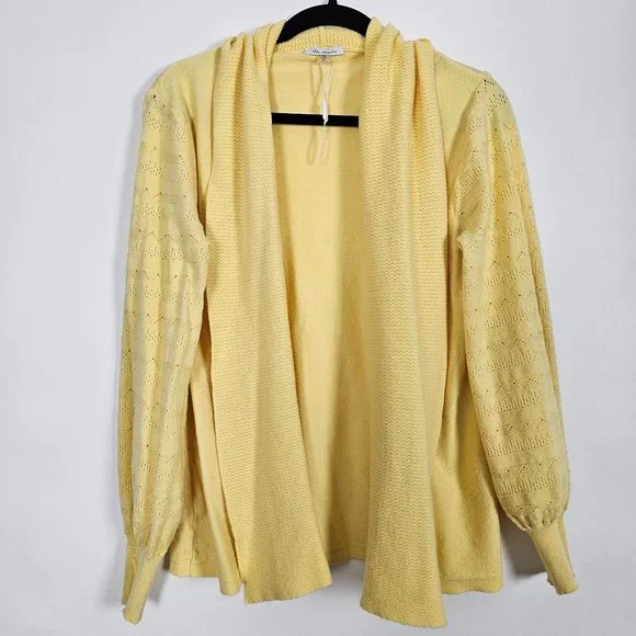 Vila Milano Sweaters Vila Minalo Open Front Knit Cardigan